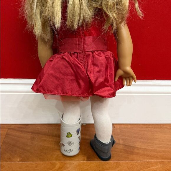 American Girl Doll in Joyful Jewels Outfit Feel Better Blonde Hair Rare Retired - Picture 6 of 13